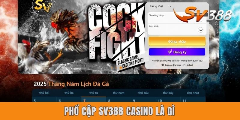 Phổ cập Sv388 casino là gì