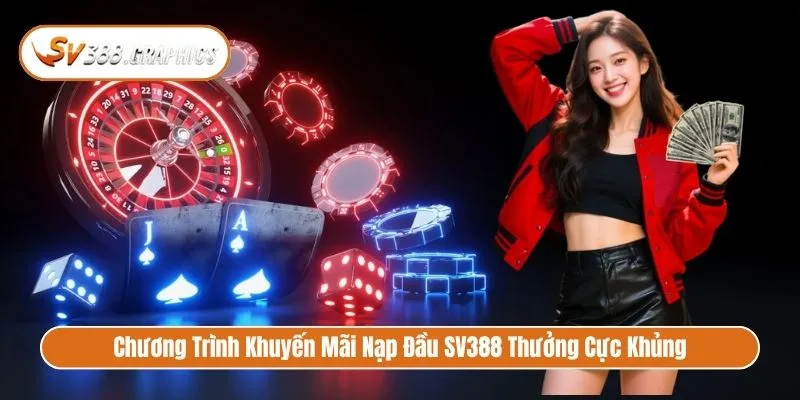 Chương Trình Khuyến Mãi Nạp Đầu SV388 Thưởng Cực Khủng khuyến mãi nạp đầu SV388